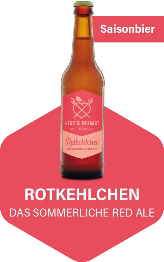 Rotkehlchen, das sommerliche Rad Ale von Herz und Heimat