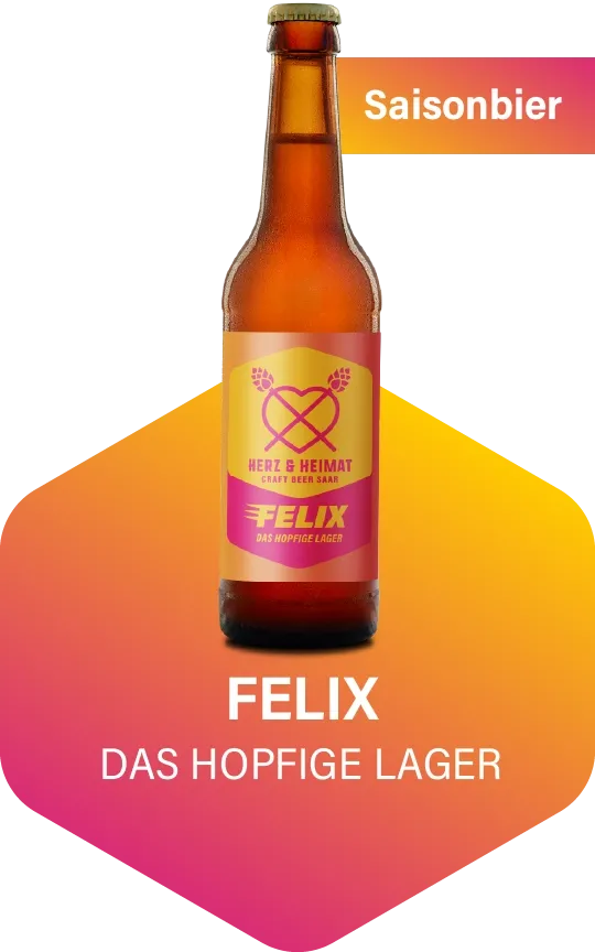 Felix, das hopfige Lager von Herz und Heimat